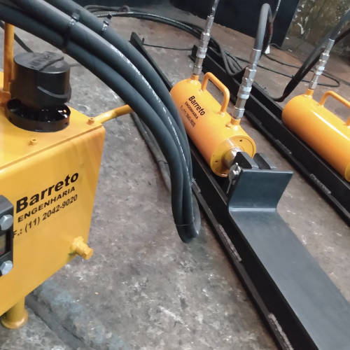 empurrador de carga horizontal edc trilhos